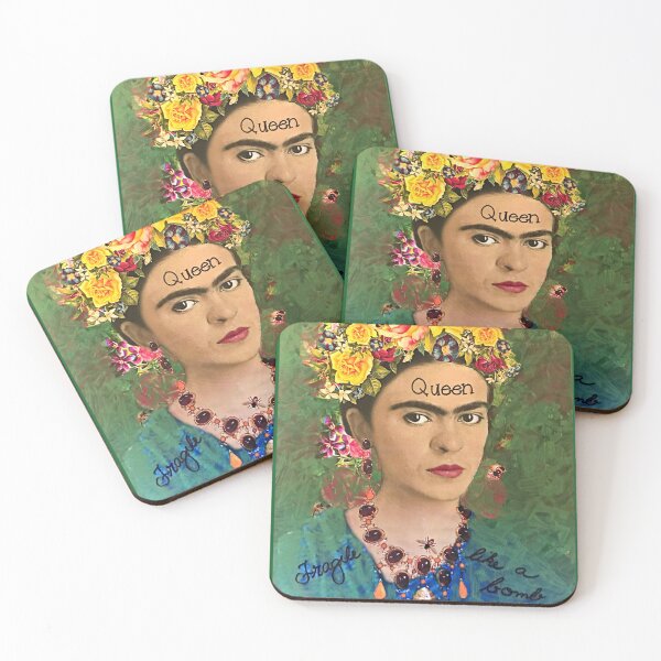 Item preview, Frida Kahlo Queen Bee Portrait  designed and sold by FridaArtGallery.