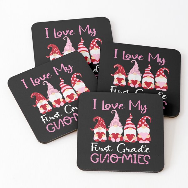 Item preview, Teachers Valentines Day I Love My First Grade Gnomies Gnome  designed and sold by wendyy88.
