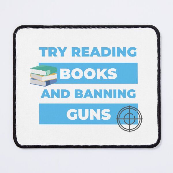 Item preview, Try Reading Books And Banning Guns designed and sold by YogaZesty.