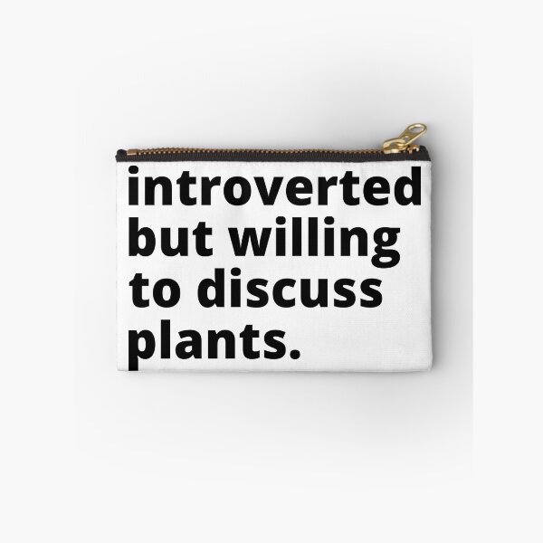 Item preview, Introverted But Willing To Discuss Plants Plants Lover Antisocial Plant Mom Plant Dad Vintage designed and sold by EyanShop.