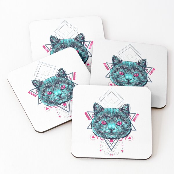Item preview, Cat sacred geometry designed and sold by Scopestor.