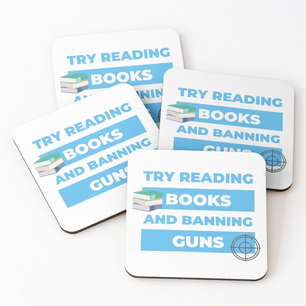 Item preview, Try Reading Books And Banning Guns designed and sold by YogaZesty.