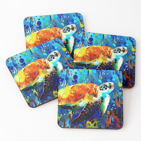 Item preview, Loggerhead Sea Turtle - Creatures of the Deep Series designed and sold by Susan Maxwell Schmidt.