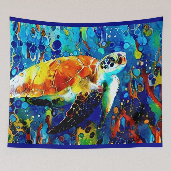 Item preview, Loggerhead Sea Turtle - Creatures of the Deep Series designed and sold by Susan Maxwell Schmidt.