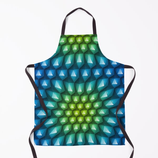 Item preview, Blue-Green Icosagon Hole designed and sold by JoanNinjaHen.