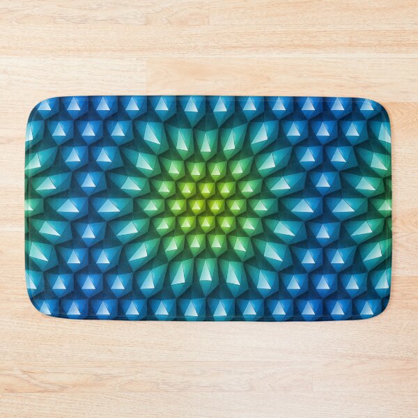 Item preview, Blue-Green Icosagon Hole designed and sold by JoanNinjaHen.