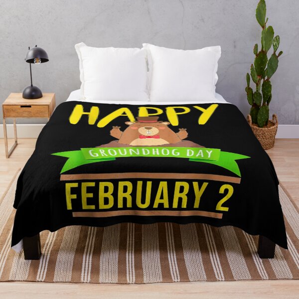 Item preview, Happy Groundhog Day February 2 Animal Forecasting  designed and sold by wendyy88.