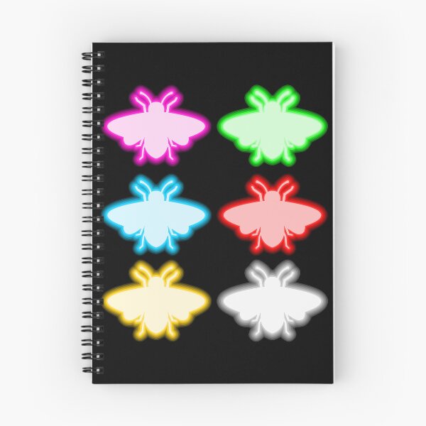 Item preview, Neon Bees - Multi designed and sold by purplevamp.