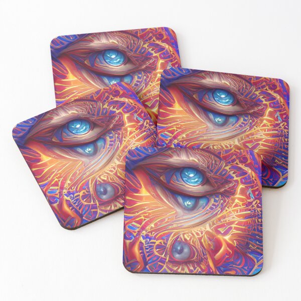 Item preview, The Hopeful Pessimist (Alex Grey fan art) designed and sold by MetaKobayashi.