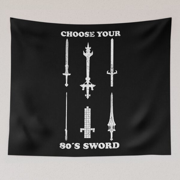 Item preview, Choose your 80s sword designed and sold by sachpica.