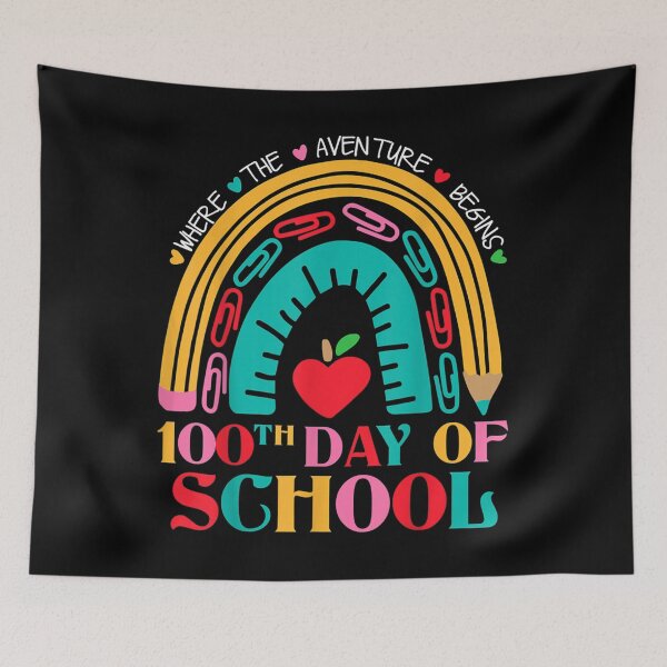 Item preview, 100th Day Of School Teacher 100 Days Smarter Rainbow  designed and sold by wendyy88.
