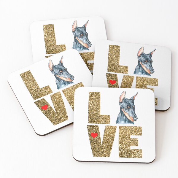 Item preview, I Love My Doberman Dog Pinscher     designed and sold by joseech.