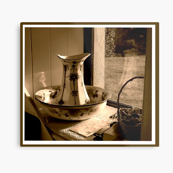 KITTY'S WINDOW Metal Print