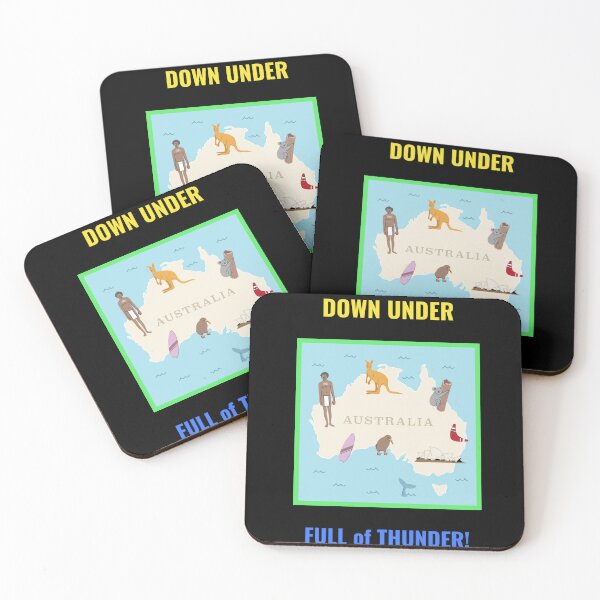 Item preview, DOWN UNDER FULL OF THUNDER! Country designed and sold by Right Passage.