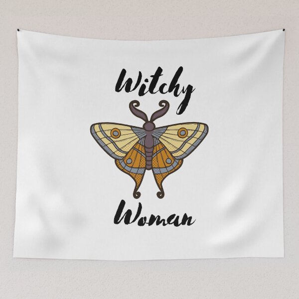 Item preview, Witchy Woman Moth designed and sold by alybugg.