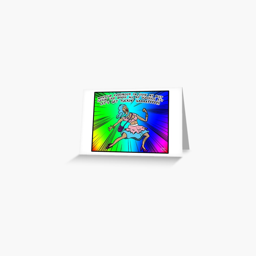 Item preview, Greeting Card designed and sold by Evil-Nick.