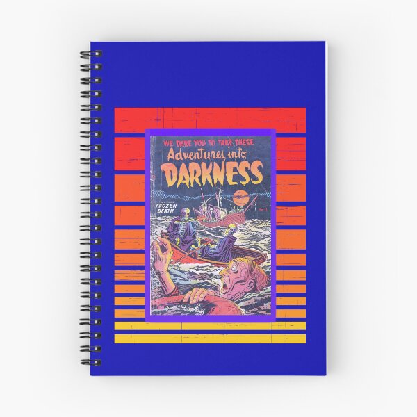 Item preview, Adventures Into Darkness Comic Book Cover designed and sold by WoodburyLake.