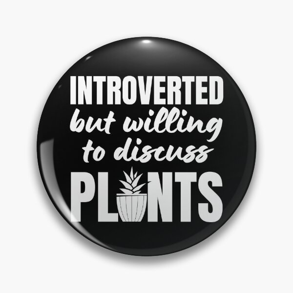 Item preview, Introverted But Willing To Discuss Plants Plants Lover Antisocial Plant Mom Plant Dad Vintage designed and sold by EyanShop.