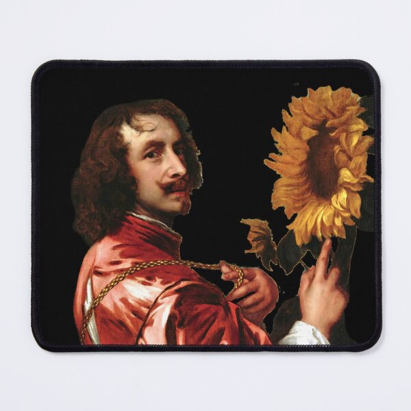 Item preview, Self Portrait with a Sunflower - Anthony van Dyck designed and sold by thegallerist.