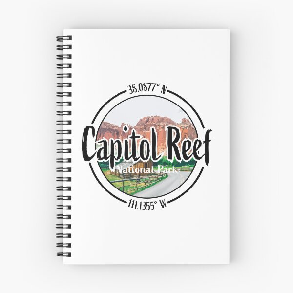 Item preview, Capitol Reef Design with Latitude and Longitude designed and sold by Redneck Designs.