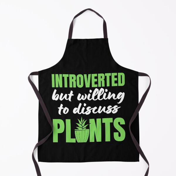 Item preview, Introverted But Willing To Discuss Plants Plants Lover Antisocial Plant Mom Plant Dad Vintage designed and sold by EyanShop.