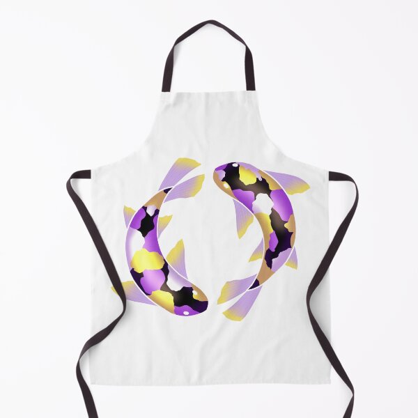 Item preview, Nonbinary koi fish  designed and sold by DoesArtAndStuff.