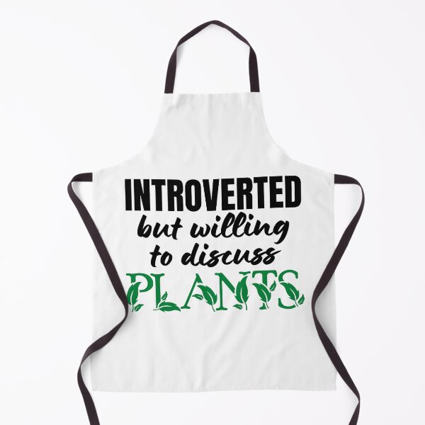 Item preview, Introverted But Willing To Discuss Plants Plants Lover Antisocial Plant Mom Plant Dad Vintage designed and sold by EyanShop.
