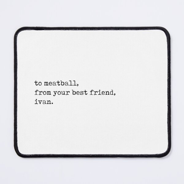 Item preview, to meatball - from lukov with love designed and sold by marvelousbiblio.