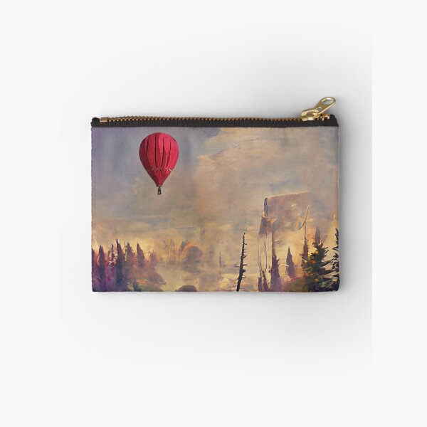 Item preview, Hot air balloons inspired by Bob Ross Artwork designed and sold by TomxYoung.
