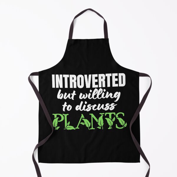 Item preview, Introverted But Willing To Discuss Plants Plants Lover Antisocial Plant Mom Plant Dad Vintage designed and sold by EyanShop.