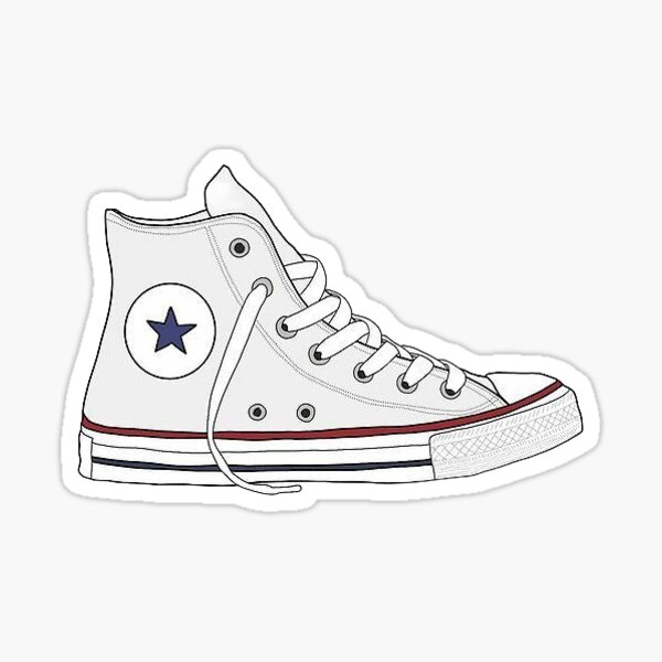 Converse All Star Chuck Taylor Logo Decal Sticker 