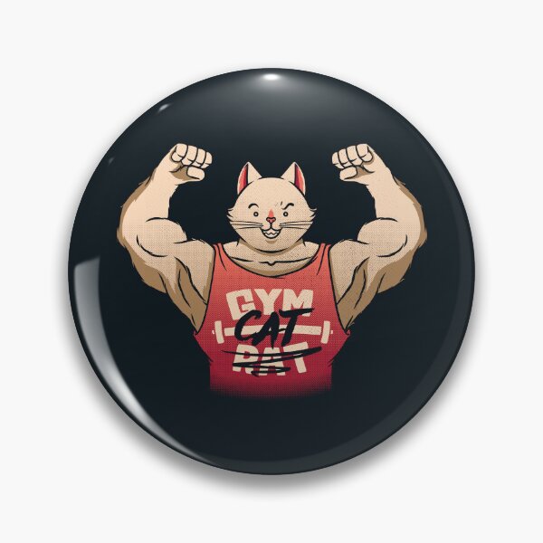 Item preview, Gym Rat Gym Cat by Tobe Fonseca designed and sold by Tobe Fonseca®.