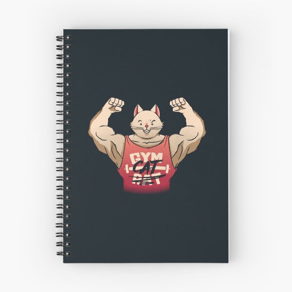 Item preview, Gym Rat Gym Cat by Tobe Fonseca designed and sold by Tobe Fonseca®.