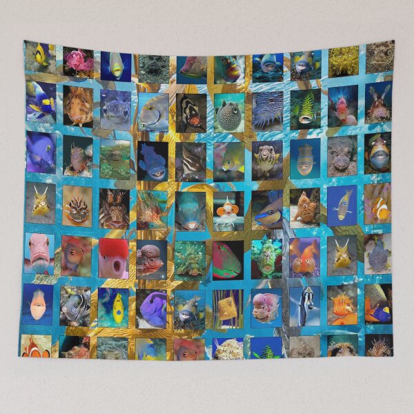 Item preview, Fish Faces designed and sold by Montage-Madness.