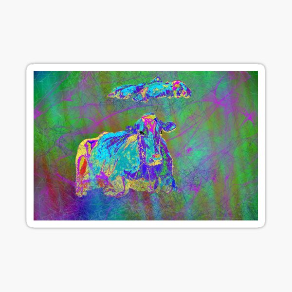 cow Sticker