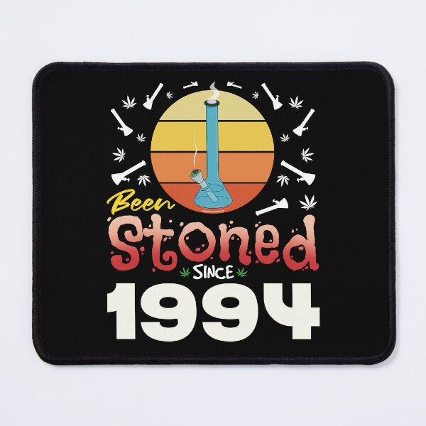 Item preview, Been stoned since 1994 (Orange retro vintage sunset with bong) designed and sold by YomeHayin.