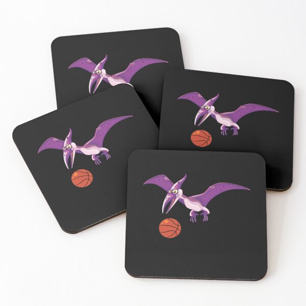 Item preview, Dinosaur Playing Basketball,Funny Good Dinosaur Basketball Lovers Simple Flying Design designed and sold by pedrored369.