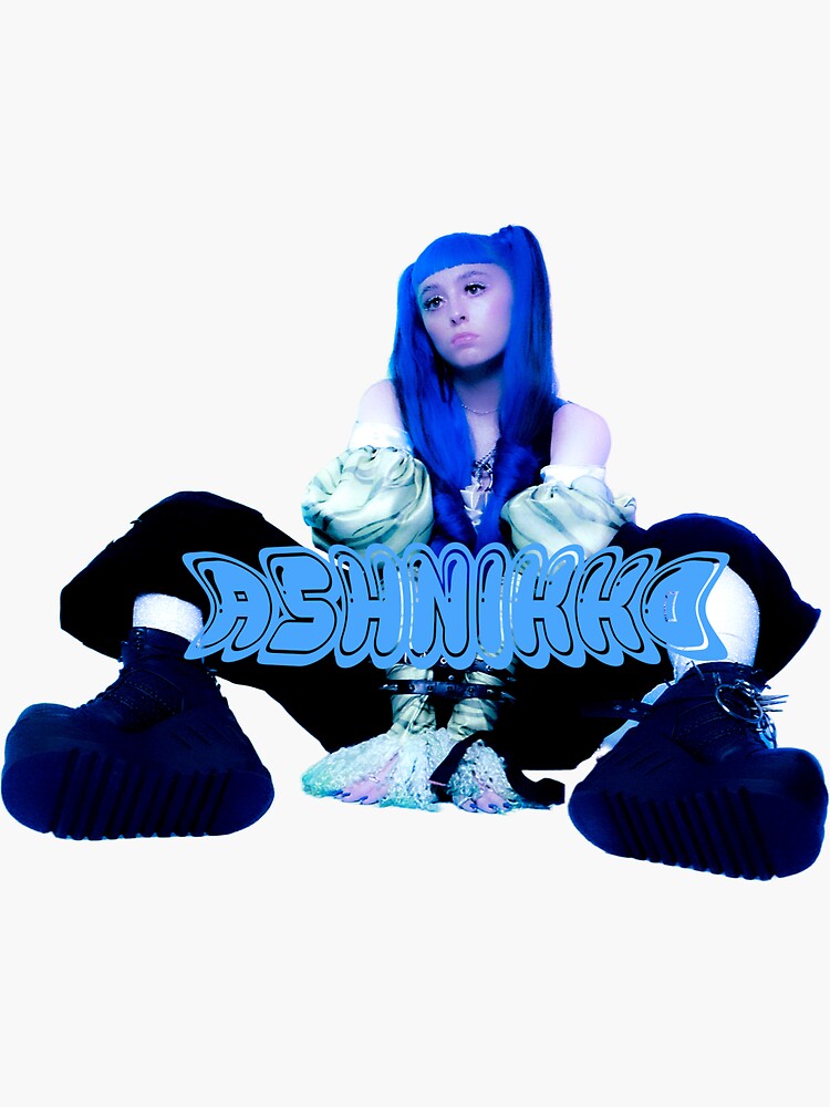 "ashnikko" Sticker by kepdesigns Redbubble