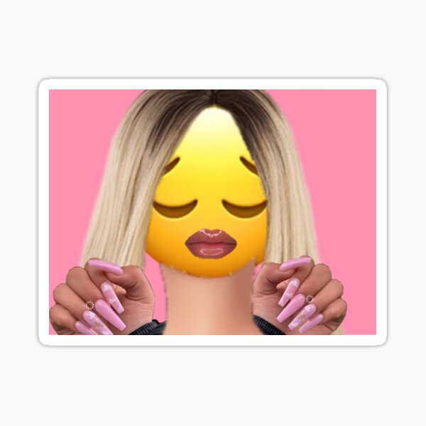 Yass Queen Emoji Sticker For Sale By Celeste I4l Redbubble