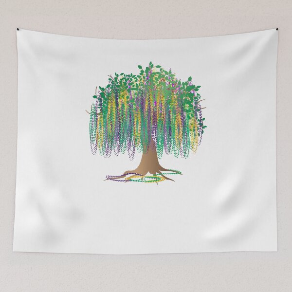 Item preview, Mardi Gras Tree Carnival, Fat Tuesday New Orleans Tee. designed and sold by EspenoyStore.