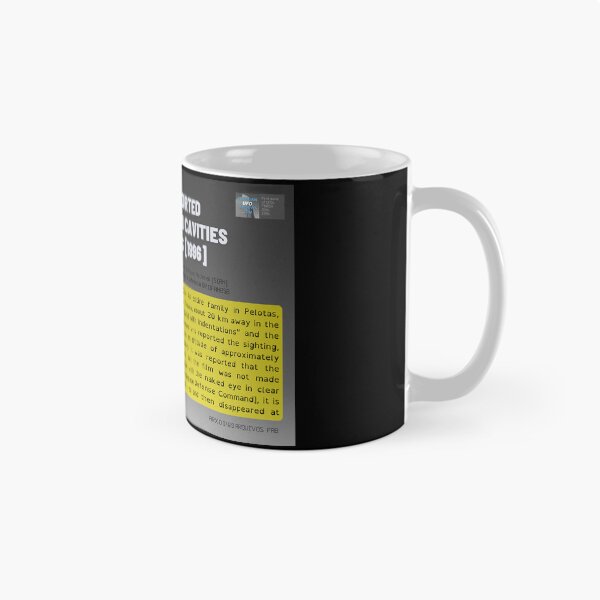Item preview, "Brazilian UFO Archives: Case ARX0.0.420" designed and sold by TeaMugPhrases.