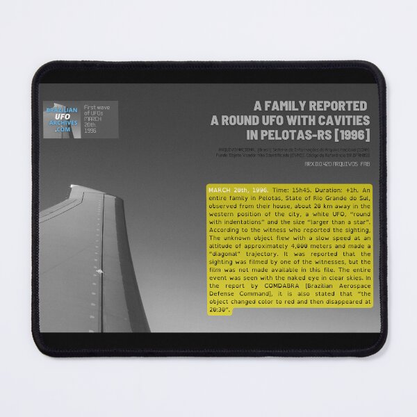 Item preview, "Brazilian UFO Archives: Case ARX0.0.420" designed and sold by TeaMugPhrases.