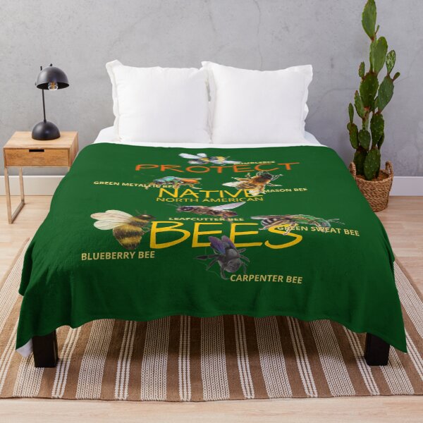 Item preview, Our North American Native Bees Are Becoming Endangered. Plant Gardens designed and sold by walkingrock.
