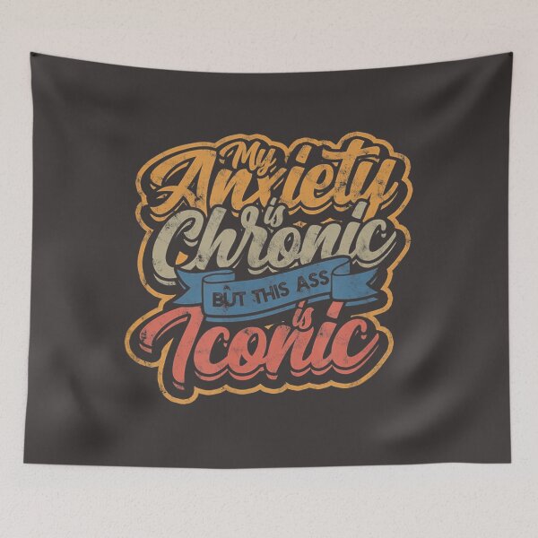 Item preview, Funny Chronic Anxiety Joke  designed and sold by KidGiftChoice.