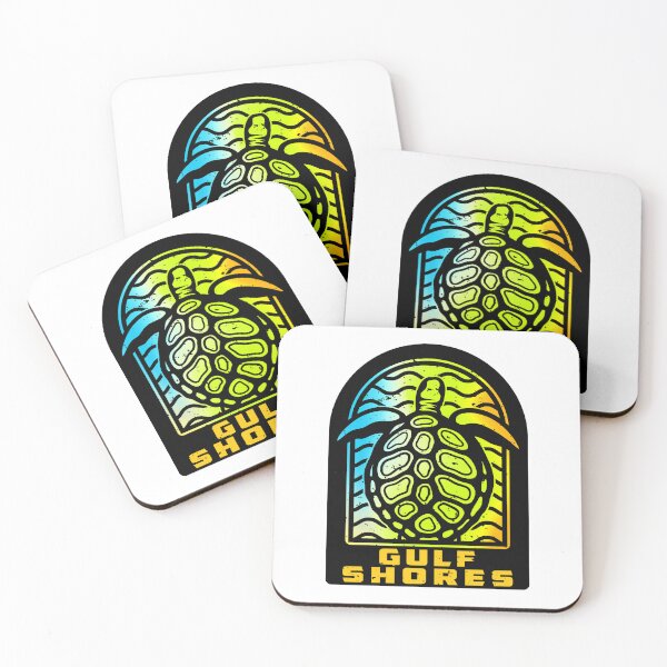 Item preview, Gulf Shores Alabama Sea Turtle AL designed and sold by DESTINATIONS DECAL DOS.