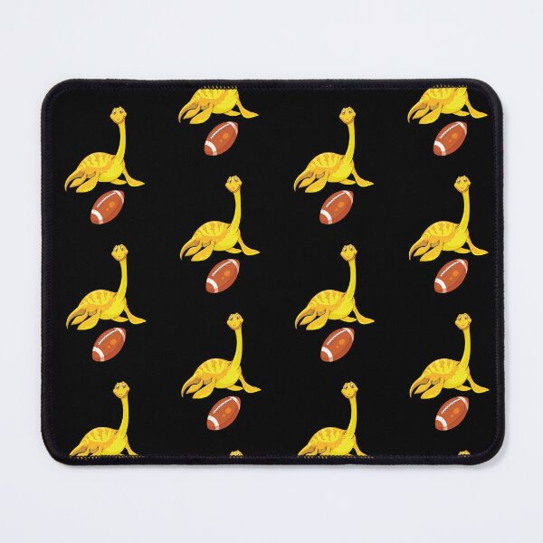 Item preview, Dinosaur Playing Rugby,Funny Good Dinosaur Rugby Lovers Yellow Cute Dinosaur Art designed and sold by pedrored369.