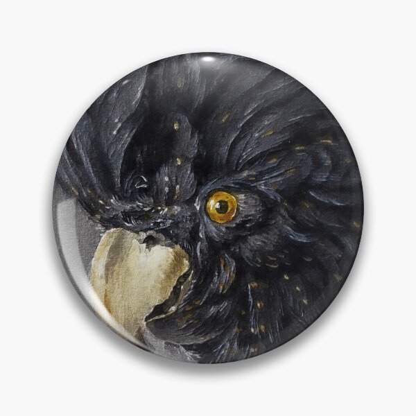 Item preview, Australian Banksian Black Cockatoo, Calyptorhynchus Banksii, Red Tailed Black Cockatoo, Australian Large Bird designed and sold by Paintcorner.