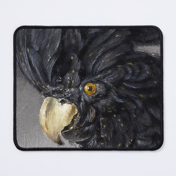 Item preview, Australian Banksian Black Cockatoo, Calyptorhynchus Banksii, Red Tailed Black Cockatoo, Australian Large Bird designed and sold by Paintcorner.