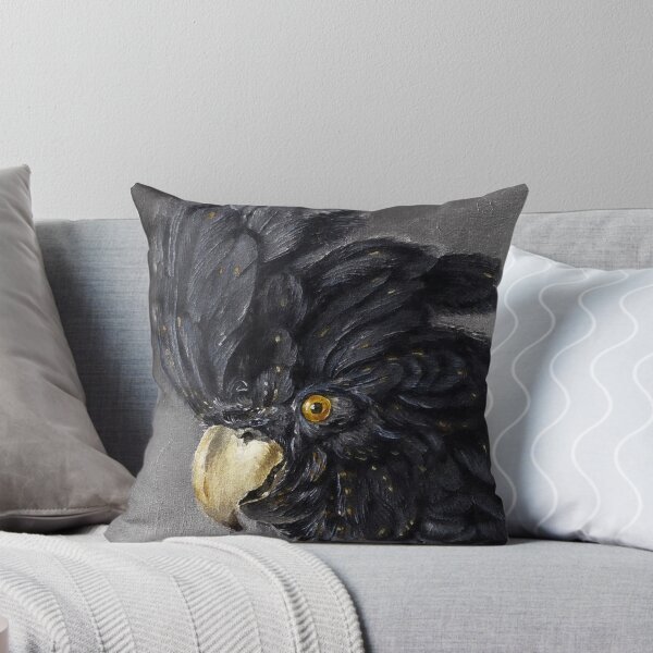 Item preview, Australian Banksian Black Cockatoo, Calyptorhynchus Banksii, Red Tailed Black Cockatoo, Australian Large Bird designed and sold by Paintcorner.