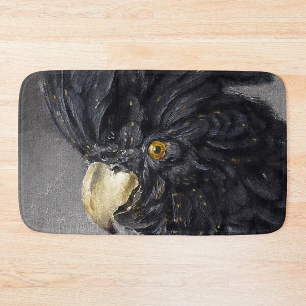 Item preview, Australian Banksian Black Cockatoo, Calyptorhynchus Banksii, Red Tailed Black Cockatoo, Australian Large Bird designed and sold by Paintcorner.